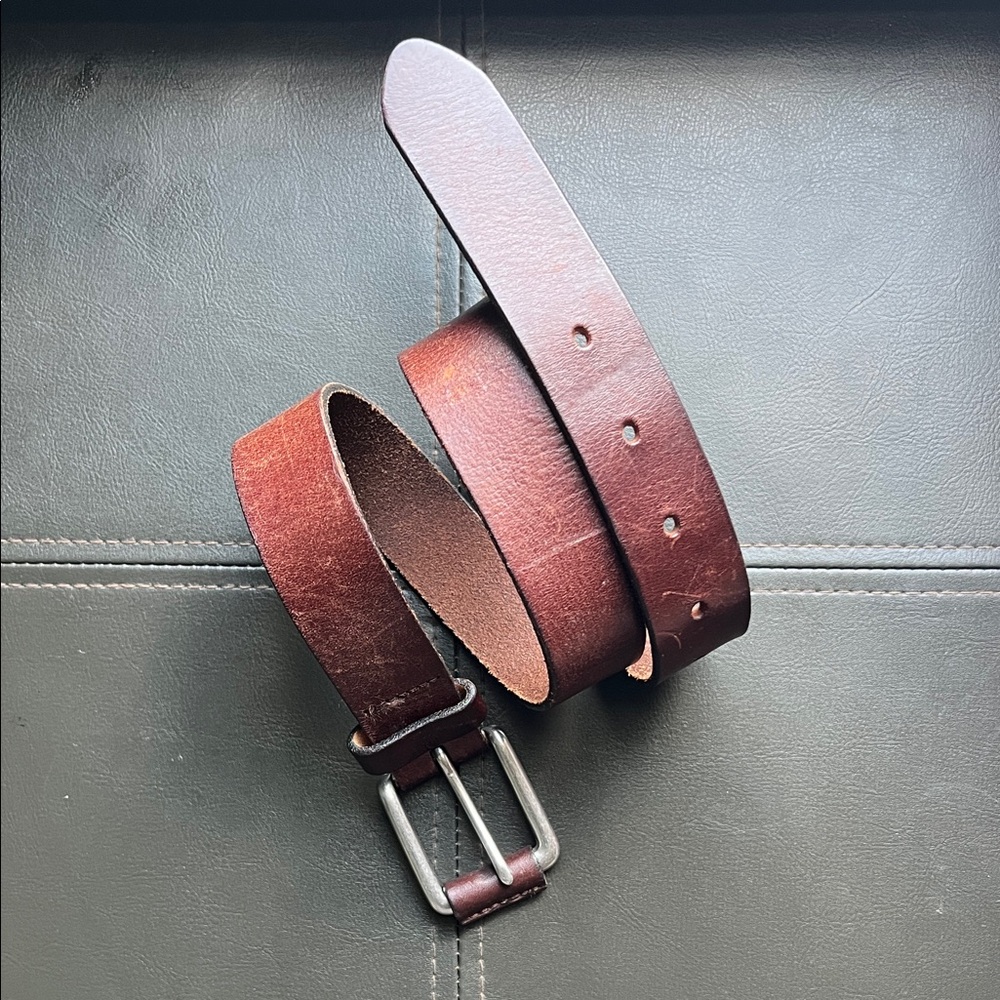 GAP | Rich Brown Men's Leather Belt Size Medium